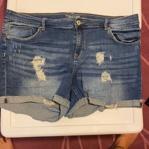 Maurices denim shorts